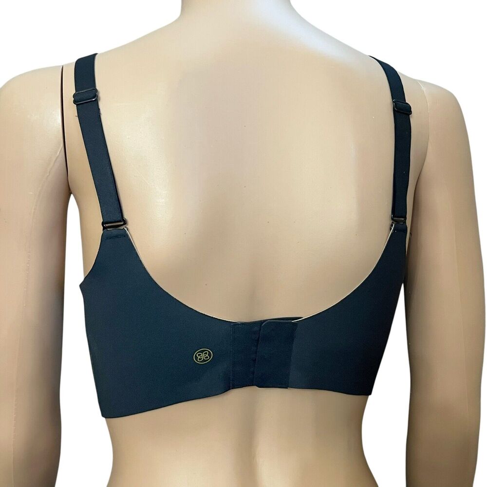 Honeylove Crossover Bra XL Wireless Black Nude Multi-way Straps Removable Pads - Picture 5 of 8
